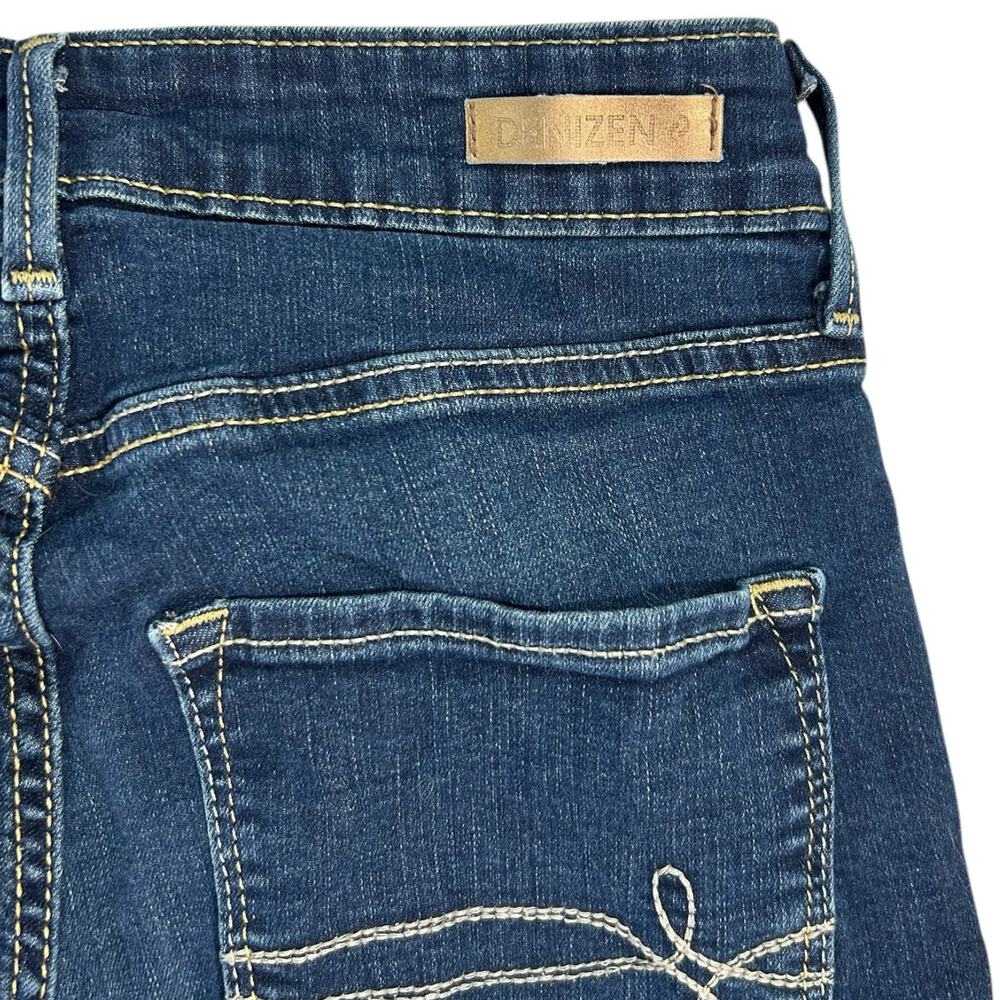 Denizen From Levi's High Rise Skinny Stretch dark wash denim jeans Size 26/30 - Picture 9 of 15